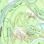 United States Geological Survey Tallulah, LA-MS (1982, 100000-Scale) digital map