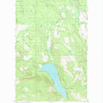 United States Geological Survey Tally Lake, MT (1962, 24000-Scale) digital map
