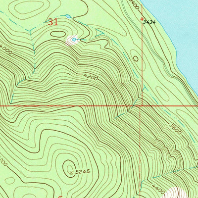 United States Geological Survey Tally Lake, MT (1962, 24000-Scale) digital map