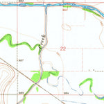 United States Geological Survey Talmage, NE (1966, 24000-Scale) digital map