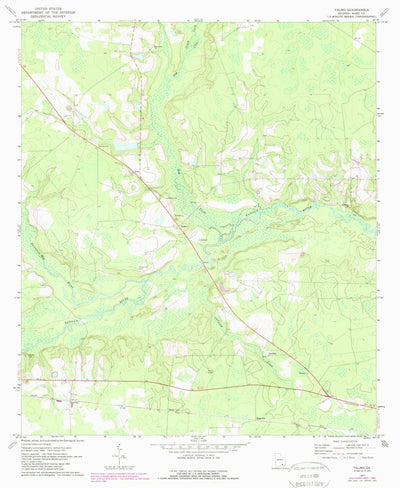United States Geological Survey Talmo, GA (1971, 24000-Scale) digital map