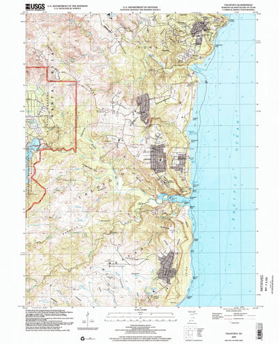 United States Geological Survey Talofofo, GU (2000, 24000-Scale) digital map