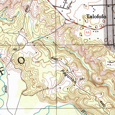 United States Geological Survey Talofofo, GU (2000, 24000-Scale) digital map