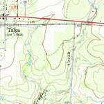 United States Geological Survey Talpa, TX (1967, 24000-Scale) digital map