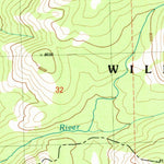 United States Geological Survey Tamarack Flat, CA (1990, 24000-Scale) digital map