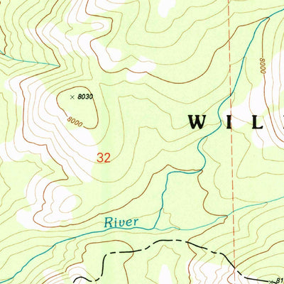 United States Geological Survey Tamarack Flat, CA (1992, 24000-Scale) digital map