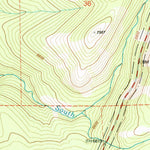 United States Geological Survey Tamarack Flat, CA (1992, 24000-Scale) digital map