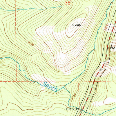 United States Geological Survey Tamarack Flat, CA (1992, 24000-Scale) digital map