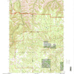 United States Geological Survey Tamarack Gulch, OR (1995, 24000-Scale) digital map