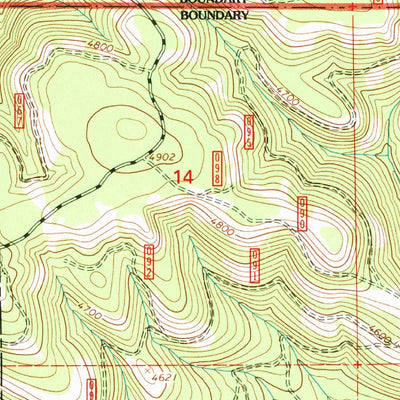 United States Geological Survey Tamarack Gulch, OR (1995, 24000-Scale) digital map