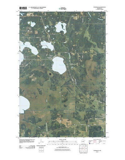 United States Geological Survey Tamarack, MN (2010, 24000-Scale) digital map