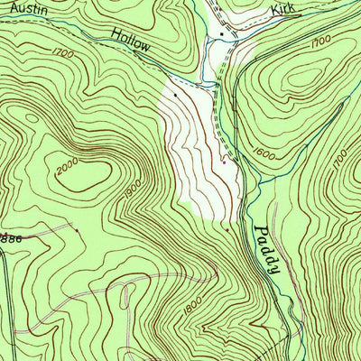 United States Geological Survey Tamarack, PA (1946, 24000-Scale) digital map