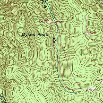 United States Geological Survey Tamarack, PA (1946, 24000-Scale) digital map