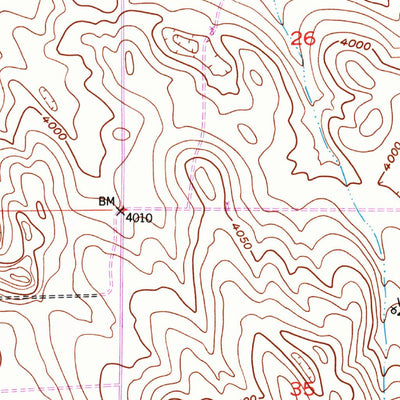 United States Geological Survey Tamarack Ranch, CO (1953, 24000-Scale) digital map
