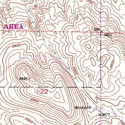 United States Geological Survey Tamarack Ranch, CO (1953, 24000-Scale) digital map