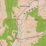 United States Geological Survey Tamarack, WI (1973, 24000-Scale) digital map