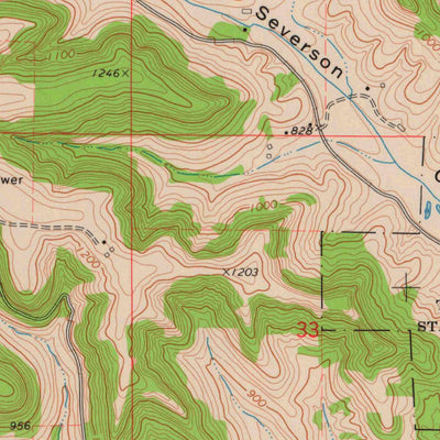 United States Geological Survey Tamarack, WI (1973, 24000-Scale) digital map