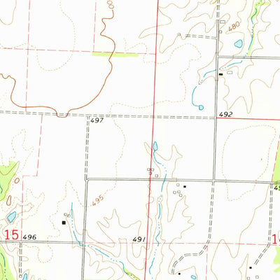 United States Geological Survey Tamaroa, IL (1975, 24000-Scale) digital map