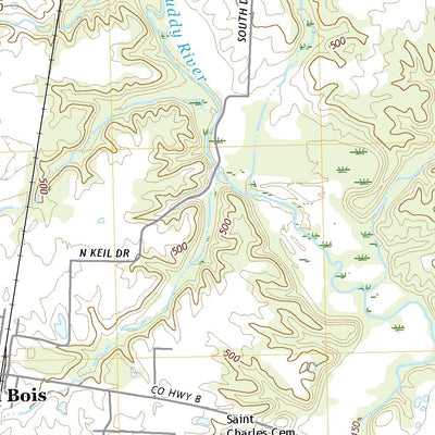 United States Geological Survey Tamaroa, IL (2021, 24000-Scale) digital map