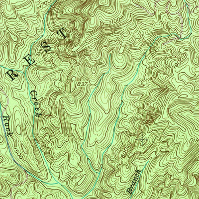 United States Geological Survey Tamassee, SC-GA (1959, 24000-Scale) digital map