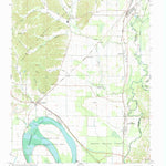 United States Geological Survey Tamms, IL (1967, 24000-Scale) digital map