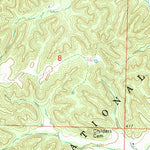 United States Geological Survey Tamms, IL (1967, 24000-Scale) digital map