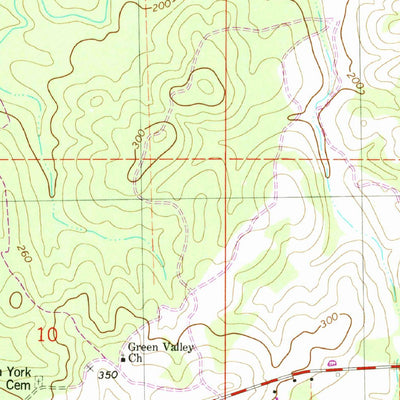 United States Geological Survey Tamola, MS-AL (1974, 24000-Scale) digital map