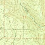 United States Geological Survey Tamolitch Falls, OR (1989, 24000-Scale) digital map