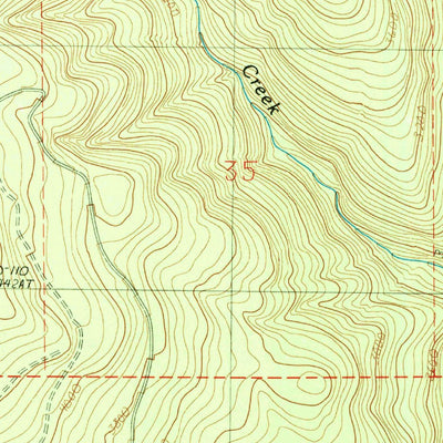 United States Geological Survey Tamolitch Falls, OR (1989, 24000-Scale) digital map