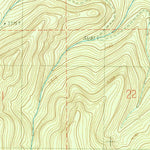 United States Geological Survey Tamolitch Falls, OR (1989, 24000-Scale) digital map
