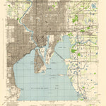 United States Geological Survey Tampa, FL (1944, 31680-Scale) digital map