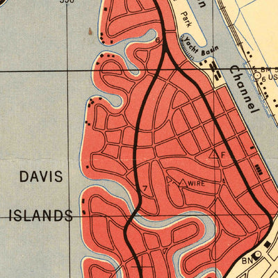 United States Geological Survey Tampa, FL (1947, 25000-Scale) digital map