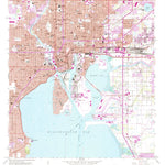 United States Geological Survey Tampa, FL (1956, 24000-Scale) digital map