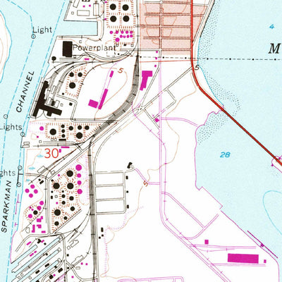 United States Geological Survey Tampa, FL (1956, 24000-Scale) digital map