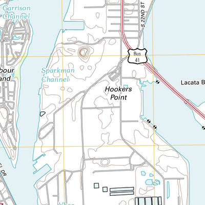 United States Geological Survey Tampa, FL (2012, 24000-Scale) digital map