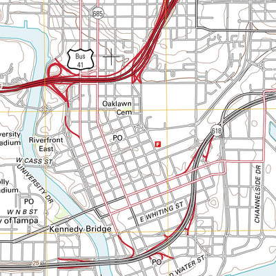 United States Geological Survey Tampa, FL (2012, 24000-Scale) digital map
