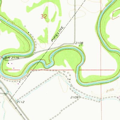 United States Geological Survey Tampico, MT (1969, 24000-Scale) digital map