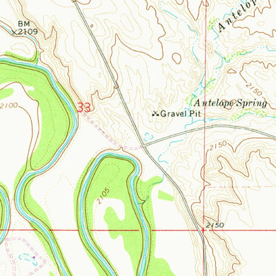United States Geological Survey Tampico, MT (1969, 24000-Scale) digital map