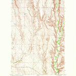 United States Geological Survey Tampico NE, MT (1969, 24000-Scale) digital map