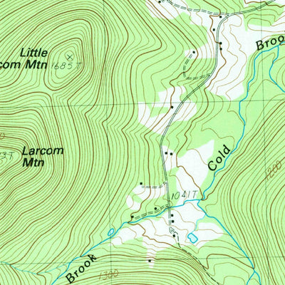 United States Geological Survey Tamworth, NH (1987, 24000-Scale) digital map