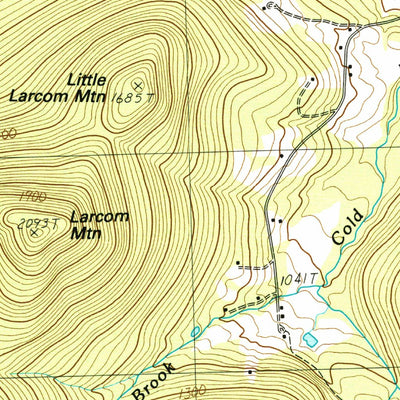 United States Geological Survey Tamworth, NH (1998, 24000-Scale) digital map