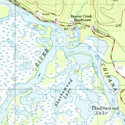 United States Geological Survey Tanacross A-2, AK (1955, 63360-Scale) digital map