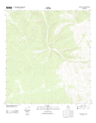 United States Geological Survey Tanacross A-2 NE, AK (2013, 25000-Scale) digital map