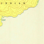 United States Geological Survey Tanacross A-4, AK (1952, 63360-Scale) digital map