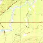 United States Geological Survey Tanacross A-5, AK (1949, 63360-Scale) digital map