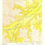 United States Geological Survey Tanacross A-5, AK (1952, 63360-Scale) digital map