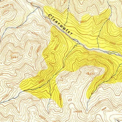 United States Geological Survey Tanacross A-5, AK (1952, 63360-Scale) digital map