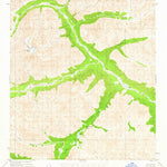 United States Geological Survey Tanacross A-6, AK (1948, 63360-Scale) digital map