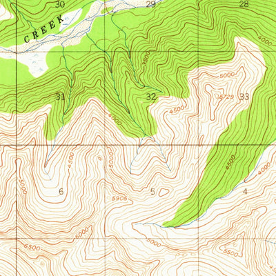 United States Geological Survey Tanacross A-6, AK (1948, 63360-Scale) digital map