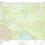 United States Geological Survey Tanacross, AK (1956, 250000-Scale) digital map